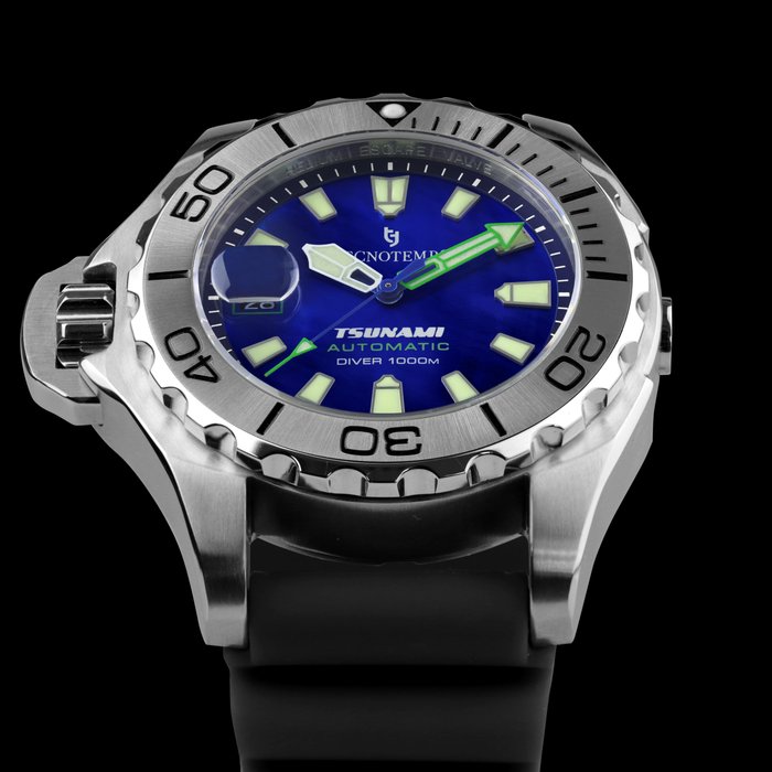 Tecnotempo - Professional Diver 1000M "Tsunami" - Limited Edition - - Ingen mindstepris - TT.1000TS.MP (Mother Of Pearl dial) - Mænd - 2011-nu