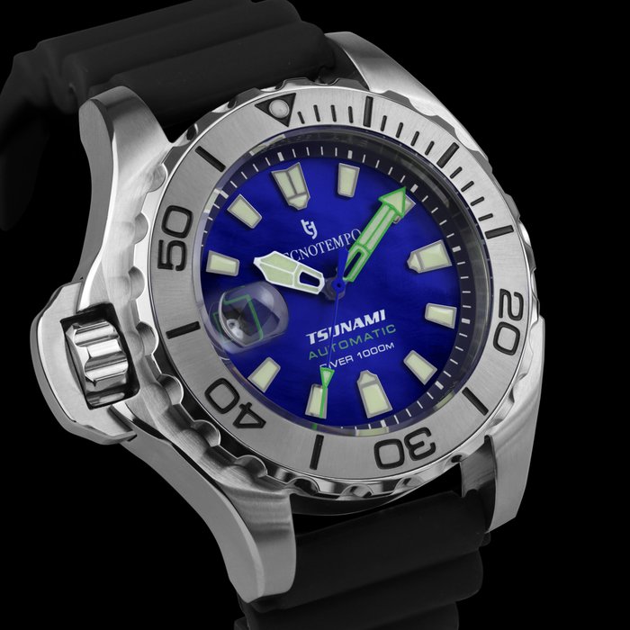 Tecnotempo - Professional Diver 1000M "Tsunami" - Limited Edition - - Ingen mindstepris - TT.1000TS.MP (Mother Of Pearl dial) - Mænd - 2011-nu