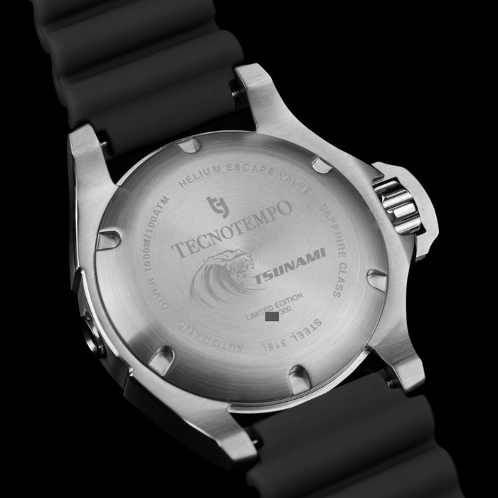 Tecnotempo - Professional Diver 1000M "Tsunami" - Limited Edition - - Ingen mindstepris - TT.1000TS.MP (Mother Of Pearl dial) - Mænd - 2011-nu