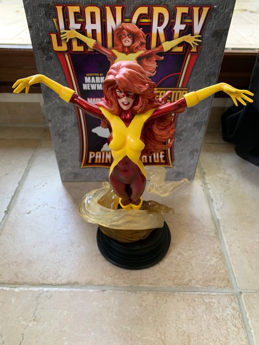 Statue, Jean Grey X Factor full size statue - 13 in - Harpiks