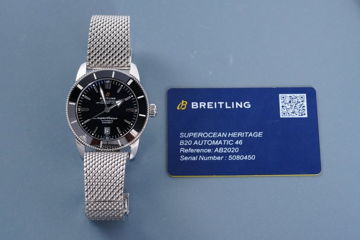 Breitling - Superocean Heritage B20 Automatic46 - AB2020 - Mænd - 2011-nu