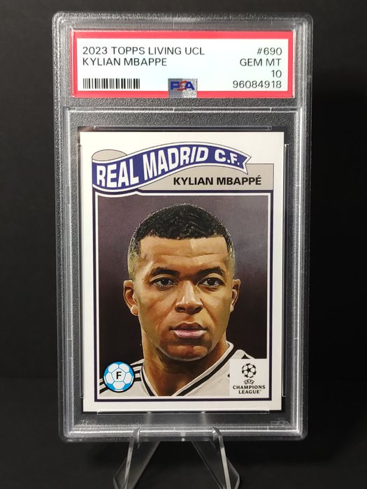 2024 Topps Living UCL Kylian Mbappé #690 PSA 10 - 1 Graded card