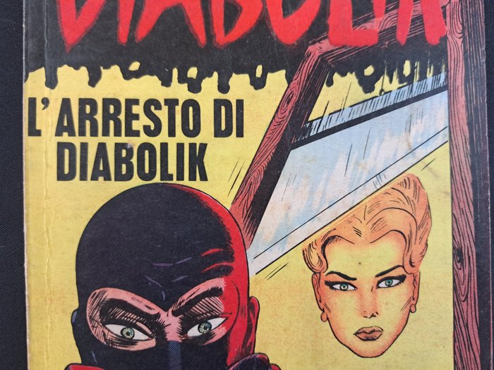 Diabolik Prima Serie n. 3 - L'Arresto di Diabolik - 1 Comic - Første udgave - 1963