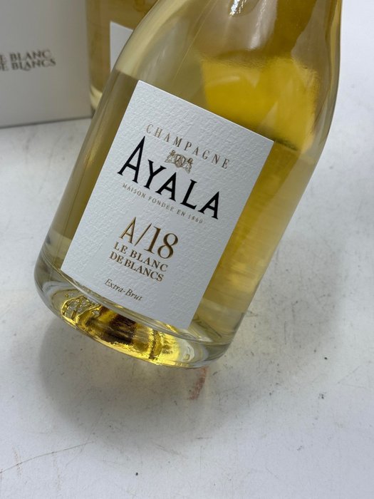 2018 Ayala Le Blanc de Blancs - Champagne Brut - 2 Flasker (075 L)