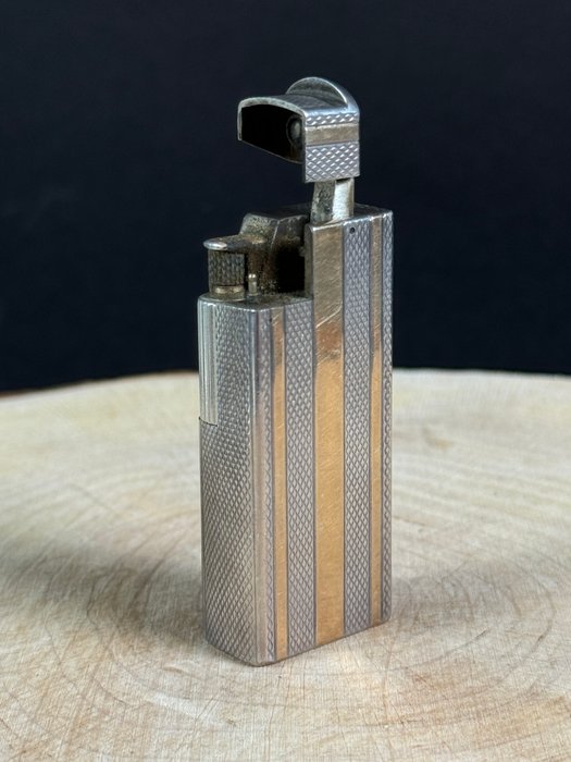 Dunhill - Silver Barley Rollagas Lighter - Lighter - Forsølvet