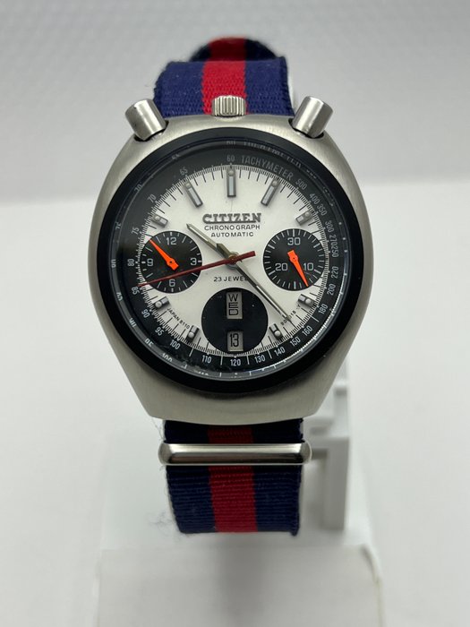 Citizen - Bullhead Panda Chronograph - Ingen mindstepris - 67-9011 - Mænd - 1970-1979