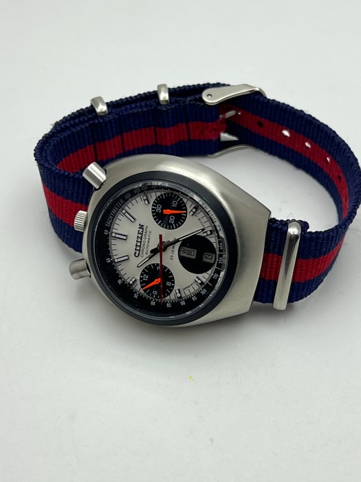 Citizen - Bullhead Panda Chronograph - Ingen mindstepris - 67-9011 - Mænd - 1970-1979