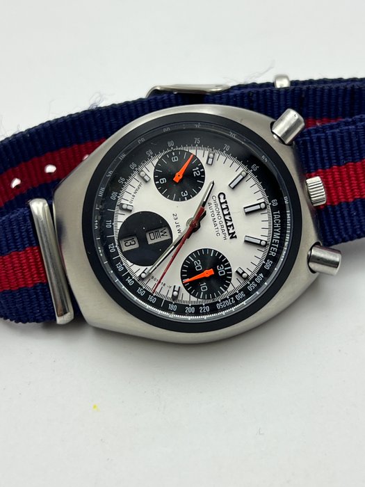 Citizen - Bullhead Panda Chronograph - Ingen mindstepris - 67-9011 - Mænd - 1970-1979