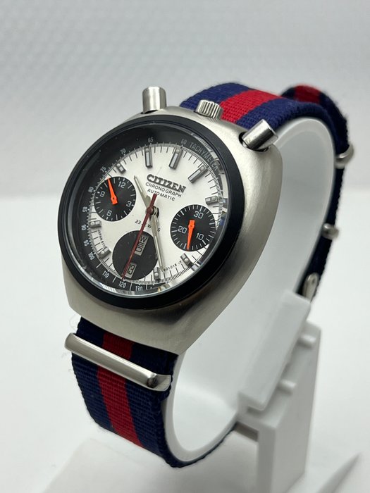 Citizen - Bullhead Panda Chronograph - Ingen mindstepris - 67-9011 - Mænd - 1970-1979