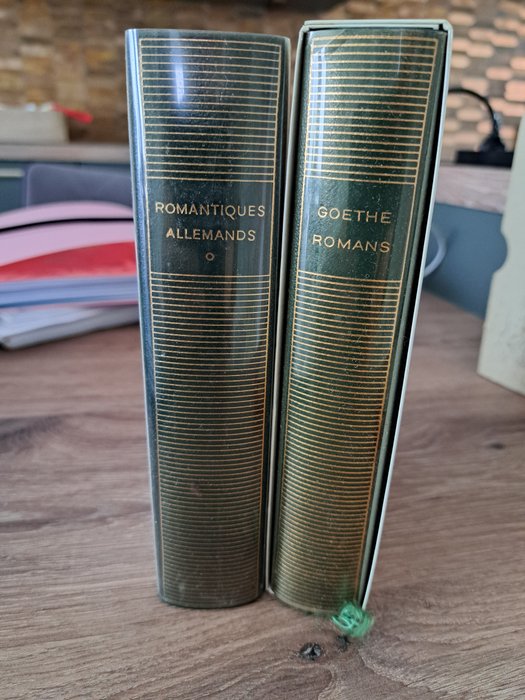 Goethe e.a. - Romans / Romantiques allemands / Histoire des moeurs / Histoire de la philosophie - 1983-1990