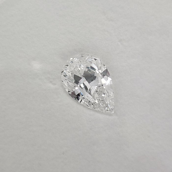 1 pcs Diamant  (Natur)  - 1.50 ct - Pære - F - VS1 - Gemological Institute of America (GIA)