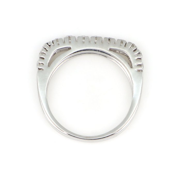 Ingen mindstepris - Ring - 18 kraat Hvidguld -  0.48ct. tw. Diamant (Natur)