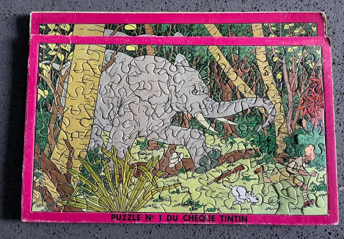 Tintin - Puzzle Tintin - 1 Gåde - 1955