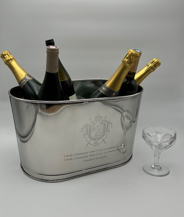 Bollinger - Bollinger - Champagne køler -  Lilly Bollinger og Napoleon Bonaparte - Metal