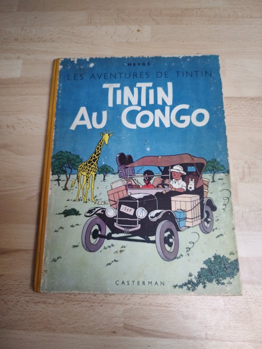 Tintin T2 - Tintin au Congo (B1) - C - EO couleur - 1 Album - 1946