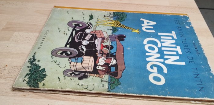 Tintin T2 - Tintin au Congo (B1) - C - EO couleur - 1 Album - 1946