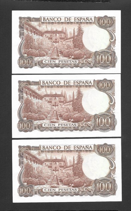 Spanien. - 11 banknotes - various dates  (Ingen mindstepris)