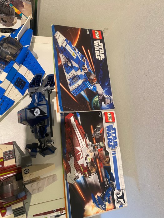 Lego - Star Wars - 8093+7751 - 2 Jedi Starfighter - Holland