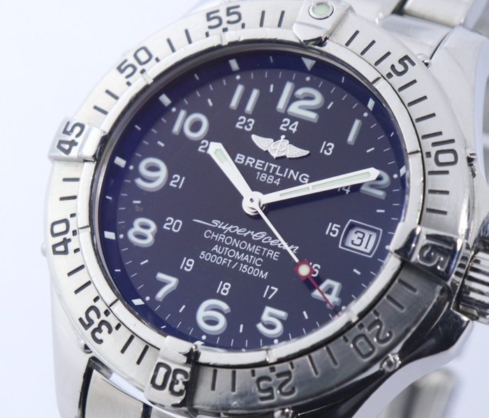 Breitling - SuperOcean 5000ft/1500m - A173601 - Mænd - 2000-2010