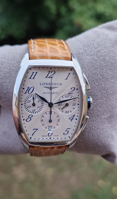 Longines - Evidenza Chronograph Automatic - Ingen mindstepris - L26434 - Mænd - 2010-2020