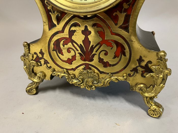 Boulle-ur -   Træ med messing modeller - 1850-1900