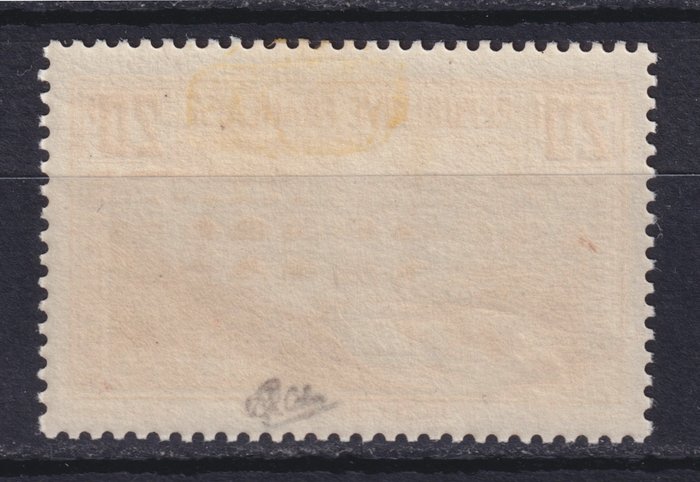 Frankrig 1929 - "Pont du Gard" N°262A (type I) Ny*, signeret kalve, - Yvert