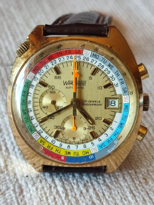 Wakmann - Regatta Chronograph Automatic - Ingen mindstepris - Ref. 9804 - Mænd - 1970-1979