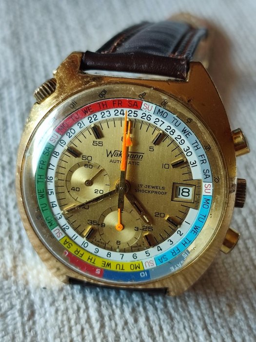 Wakmann - Regatta Chronograph Automatic - Ingen mindstepris - Ref. 9804 - Mænd - 1970-1979