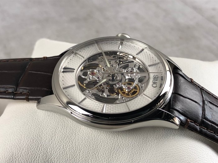 Oris - Artelier Translucent Skeleton Automatic - 01 734 7721 4051-07 5 21 65FC - Mænd - 2011-nu