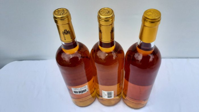 1998 Château Villefranche  2005 x2 Château d’Arche - Sauternes - 3 Flasker (0,75 L)