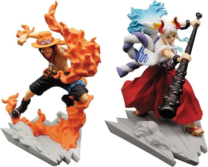 One Piece Battle Scene Collection: Portgas D. Ace  Yamato Figurine Set Figurine - Bandai Namco