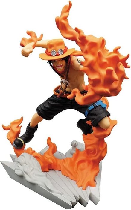 One Piece Battle Scene Collection: Portgas D. Ace  Yamato Figurine Set Figurine - Bandai Namco