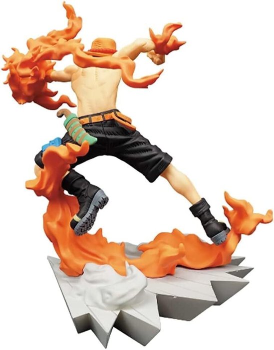 One Piece Battle Scene Collection: Portgas D. Ace  Yamato Figurine Set Figurine - Bandai Namco