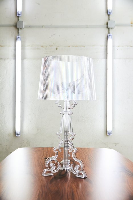 Kartell - Ferruccio Laviani - Bordlampe - Bourgie - Krystal - Polycarbonat