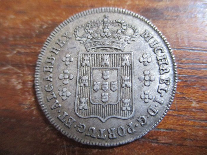 Portugal. D. Miguel I (1828-1834). 6 Vinténs (120 Reis) N/D