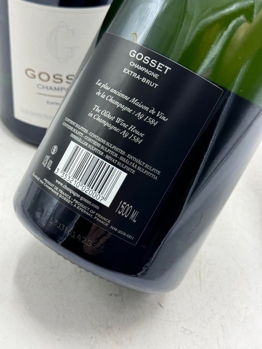 Gosset - Champagne Extra Brut - 2 Magnum (1,5 L)