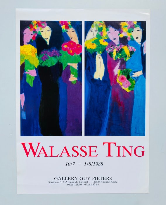 Onbekend - Walasse Ting - Gallery Guy Pieters - 1980‹erne