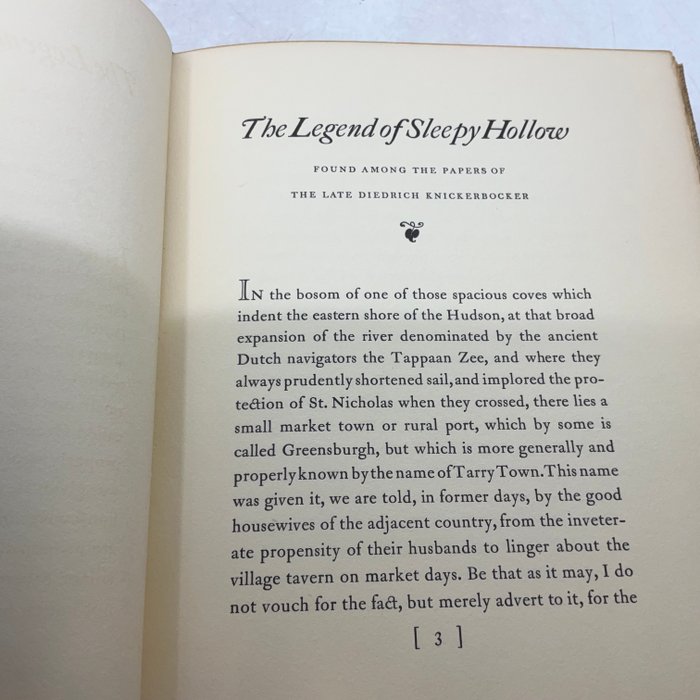 Washington Irving - The Legend of Sleepy Hollow - 1931