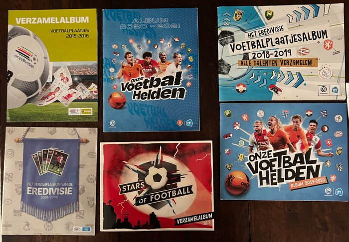 Variant of Panini - Dutch editions - 6 Complete Album