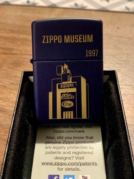 Zippo - Museum 1997 - Lighter - Stål (rustfrit)