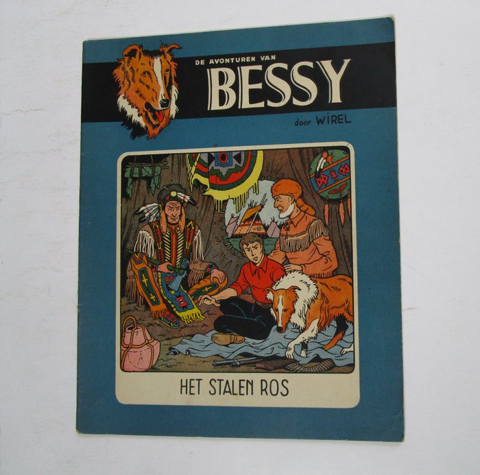 Bessy 5 - Het stalen ros - 1 Album - Første udgave - 1955