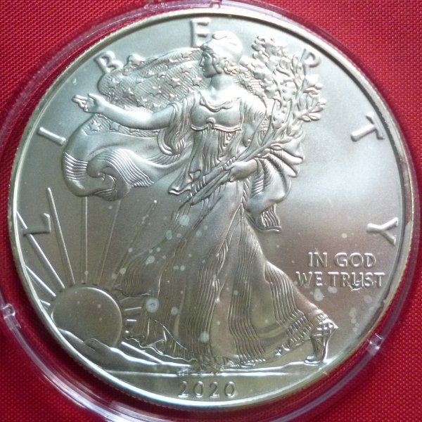 Förenta staterna 1 Dollar 2020/2021 Liberty 2x1 Oz (999)  (Ingen mindstepris)