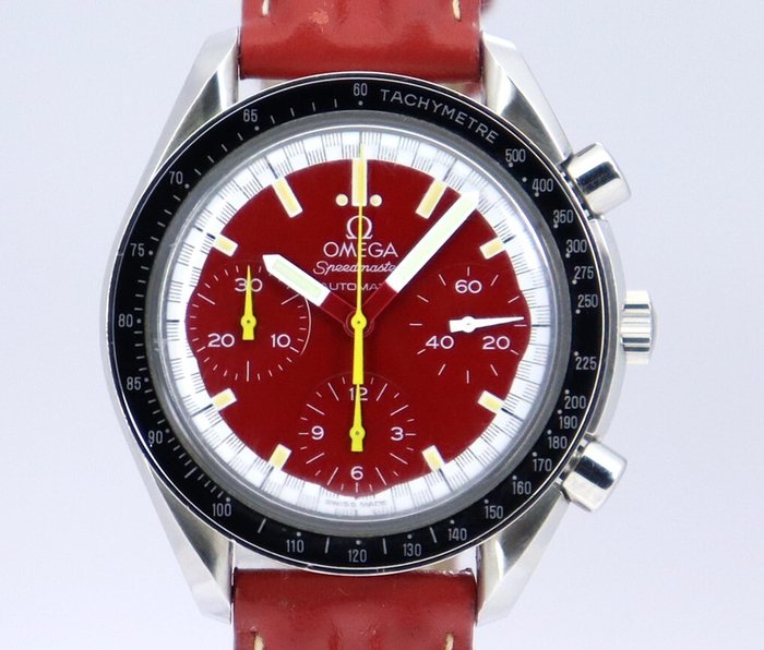 Omega - Speedmaster Reduced Schumacer - Ingen mindstepris - 3810.61.41 - Mænd - 1990-1999