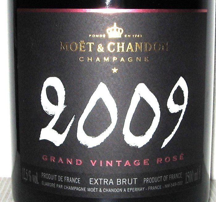 2009 Moët  Chandon, Moët  Chandon Rosé Grand Vintage - Champagne Brut - 1 Magnum (1,5 L)