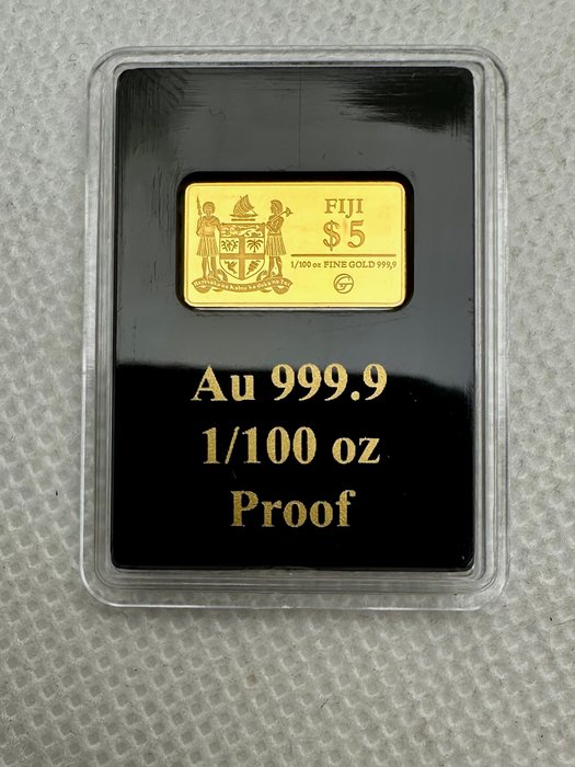 Fiji. 5 Dollars 2022 Rialto Bridge, 1/100 Oz (.999) Proof  (Ingen mindstepris)