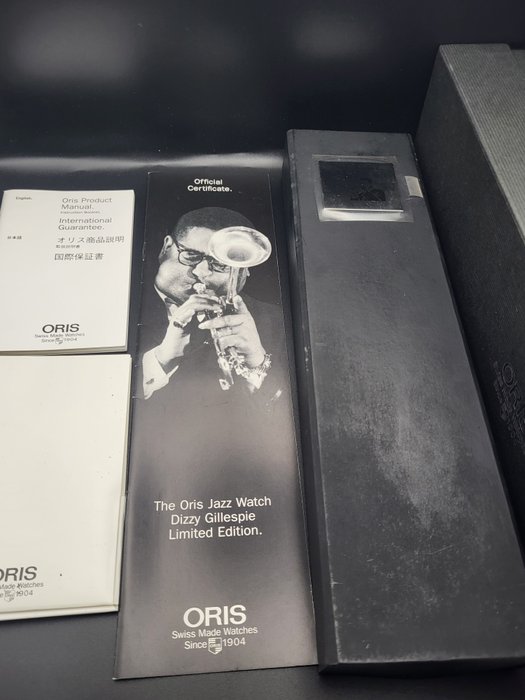 Oris - Jazz Dizzy Gillespie - Limited Edition - Ingen mindstepris - 01 733 7593 4089 - Mænd - 2010-2020