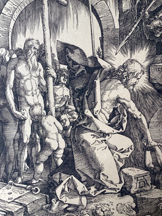 Albrecht Durer (1471-1528), after - The Harrowing of Hell or Christ descends into Limbo from the series “The Large Passion"