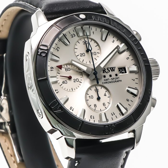 RSW - Master GMT SPORT - RSWA147-SBL-1 - Limited Edition - Ingen mindstepris - Mænd - 2011-nu