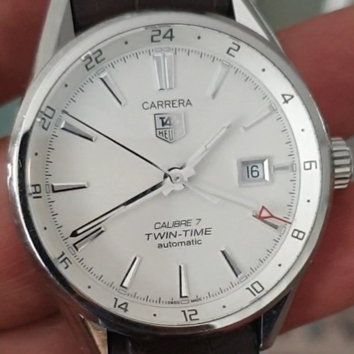 TAG Heuer - Carrera Calibre 7 Twin Time GMT - WAR2011-1 - Mænd - 2011-nu