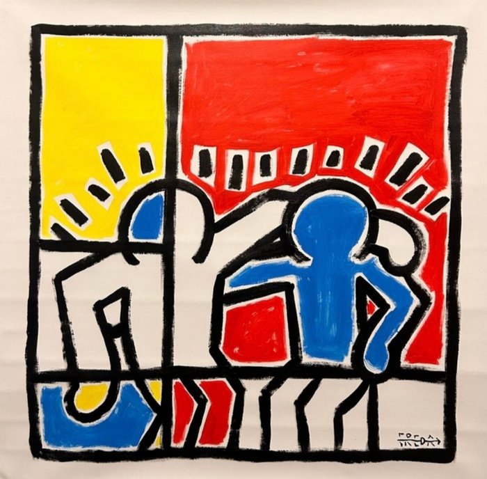 Freda People (1988-1990) - Mondrian And Haring